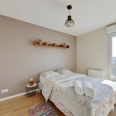 شقة سان دوني  في Chic Apart With Great View Of Paris المظهر الخارجي الصورة