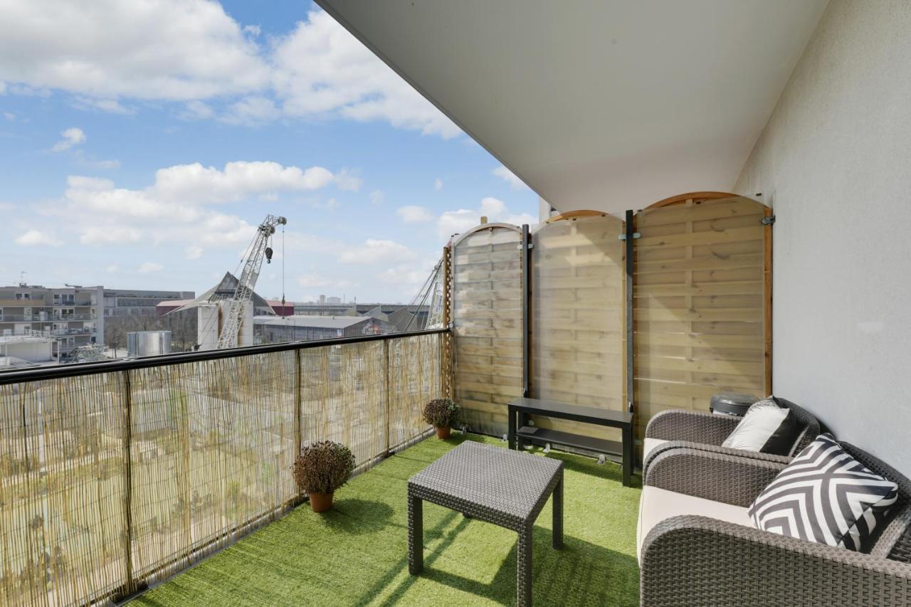 شقة سان دوني  في Chic Apart With Great View Of Paris المظهر الخارجي الصورة